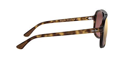 Ray-Ban 0RB4312CH Gafas de sol, Matte Havana, 56 para Hombre