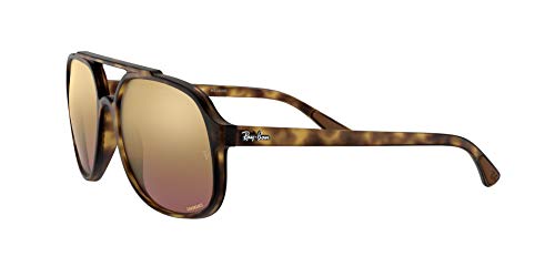 Ray-Ban 0RB4312CH Gafas de sol, Matte Havana, 56 para Hombre