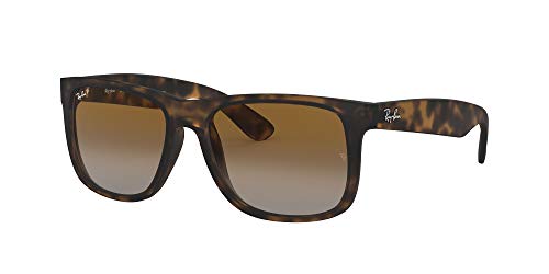 Ray-Ban Justin Gafas, Braun, 55 para Hombre