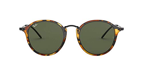 Ray-Ban Rb 2447 Gafas de sol, Spotted Black Havana, 49 para Hombre