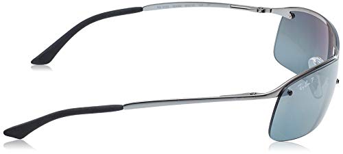 Ray-Ban Rb 3183 Gafas de sol, Gunmetal, 64 para Hombre