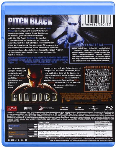Riddick/Pitch Black [Alemania] [Blu-ray]