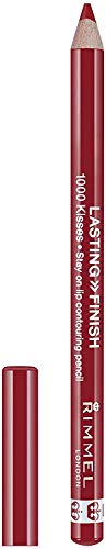 Rimmel London 1000 Kisses Lipliner Perfilador de Labios Tono 021 Red Dynamite - 4 gr