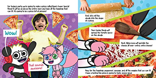 Ryan's Pizza Party [With Pizza Scented Stickers] (Ryan's World)