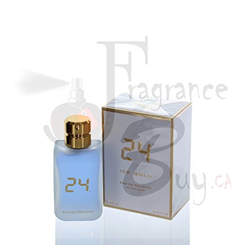 ScentStory 24 Ice Gold 100ml/3.4oz Eau de Toilette Spray Unisex EDT Fragrance