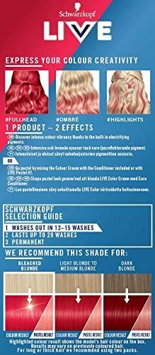 Schwarzkopf Live XXL Color ultra brillante, Paquete de 3