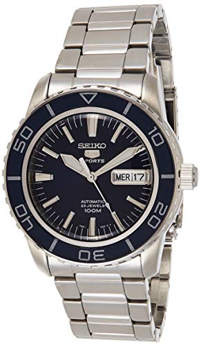 Seiko Reloj Analógico Automático para Hombre con Correa de Acero Inoxidable – SNZH53K1