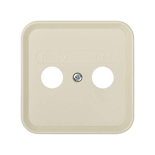 Simon - 31097-61 placa con marco toma r-tv+sat s-31 marfil Ref. 6553131116