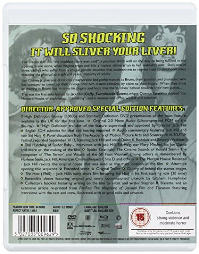 Spider Baby [Dual Format Blu-ray + DVD] [Reino Unido] [Blu-ray]