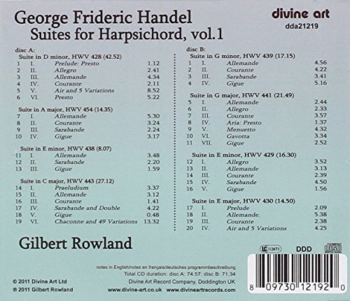 Suites for Harpsichord 1