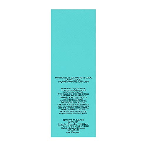 Tiffany & Co, Crema corporal - 200 ml.