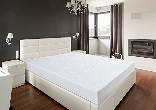 Utopia Bedding Protector de colchón Impermeable hipoalergénico Premium - Funda de colchón Equipada (160 x 200 cm)
