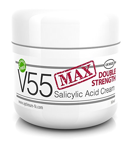 V Series Creams - Crema V55 MAX De Doble Eficacia Con Ácido Salicílico Para Granos Puntos Negros Rojeces y Piel Problemática SIN Parabenos 50 Gramos