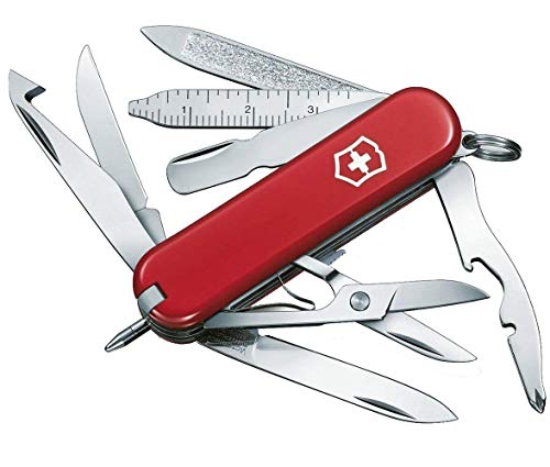 Victorinox Mini Champ Navaja, Unisex, Rojo, Talla Única