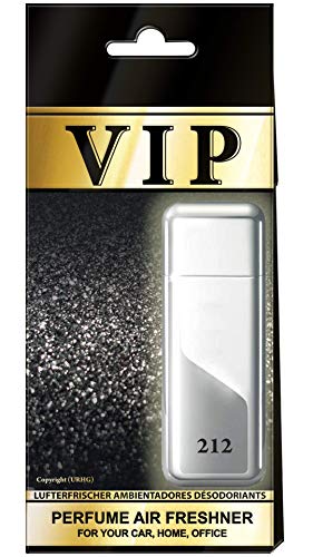 VIP 5 ambientadores para coche, hogar y oficina + 1 limpiador de coche
