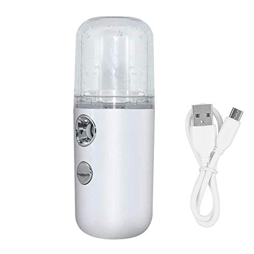 Yatter Nebulizador Humidificador, Aceite Esencial De Difusor Portátil Nano Facial, Limpiador De Filtro De Tratamiento De Agua, Humidificador De Aroma De Aerosol De Aire para El Hogar