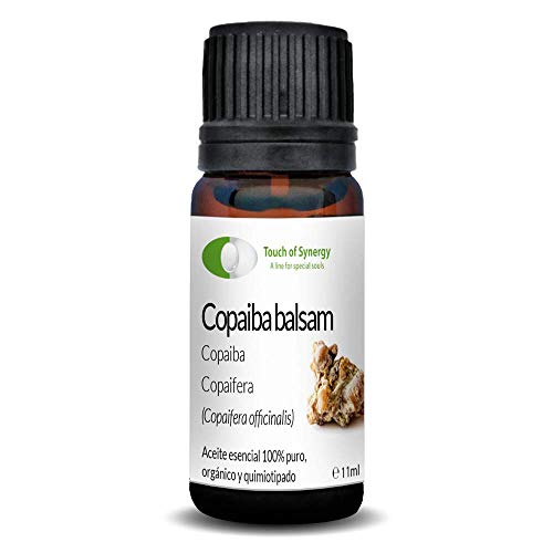 Aceite esencial de Copaiba (Copaifera officinalis) 100% Puro, orgánico y quimiotipado (10mL)