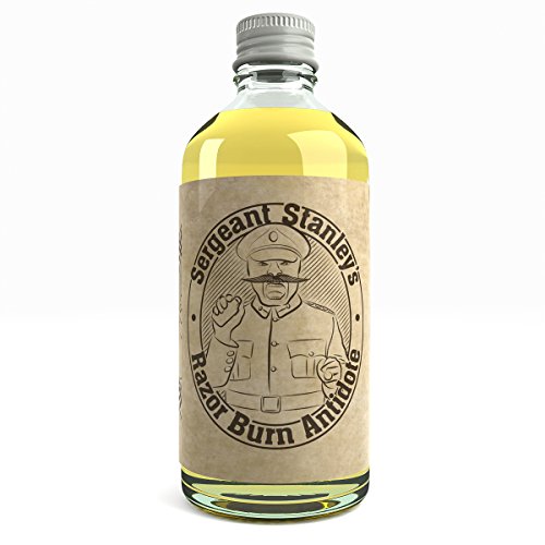 Antídoto Anti Irritación Post Afeitado Sergeant Stanley Aceite Para Después Del Para Irritaciones Quistes Queloides Y Sarpullidos Reino Unido Hecho Con Ingredientes Naturales y Orgánicos 100 ml