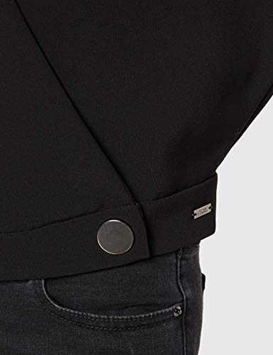 Armani Exchange 1 Button and A Half Blusa, (Black 1200), Small para Mujer