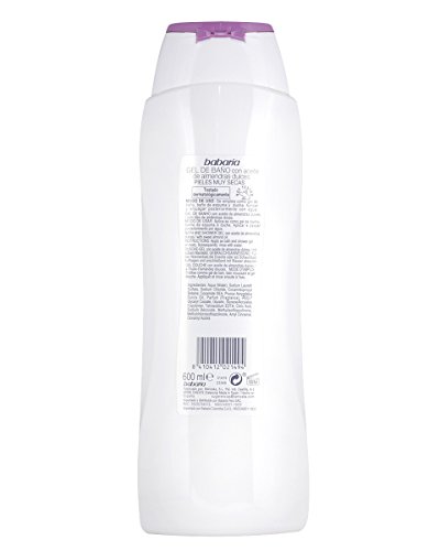 Babaria Gel de Baño Almendras para Pieles Muy Secas - 600 ml