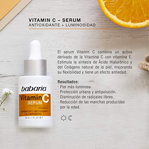 Babaria Serum Vitamina C Antioxidante Luminosidad 30 ml
