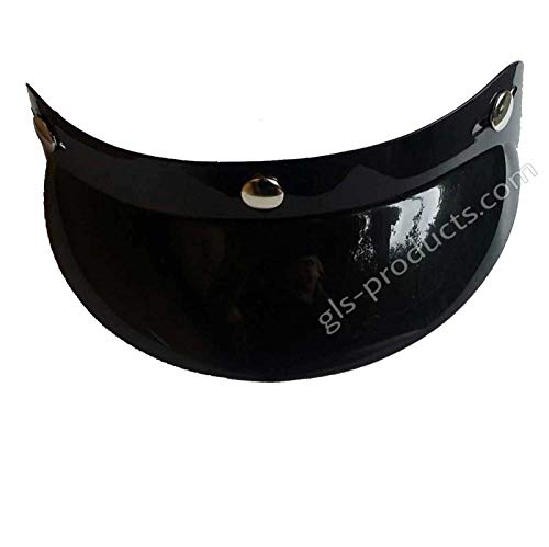 Bandit de ciclismo casco jet Star Silver Jet, Moto, Casco con visera de sol