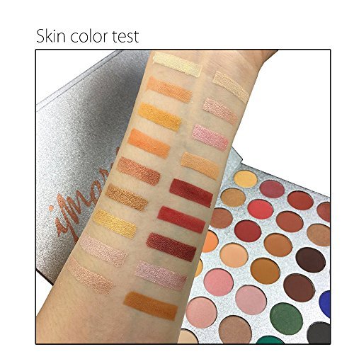 Beauty Glazed Paleta De Sombras De Ojos Profesionales - Paleta Maquillaje - Altamente Pigmentados 35 Colores Brillantes y Mate