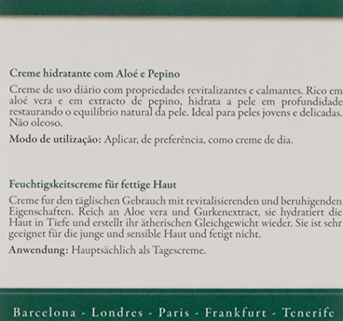 Bionatural 11510 - Cremigel para pieles grasas con aloe y pepino, 100 ml