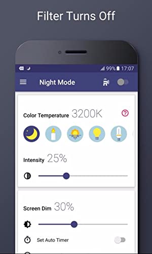 Blue Light Filter - Night Mode
