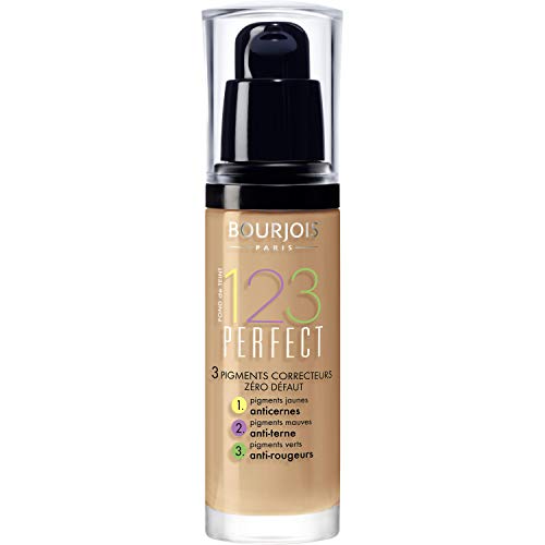 Bourjois 123 Perfect Base de Maquillaje Tono 57 Light tan - 113 gr.