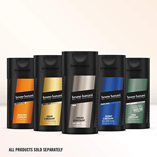 Bruno Banani ABSOLUTE MAN - Gel de ducha (4 paquetes de 250 ml)