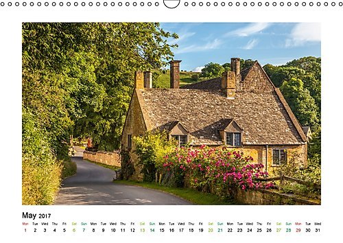 Charming Country Houses 2017: Discover the Most Beautiful Sides of Country Life with its Romantic Houses and Gardens (Calvendo Places)