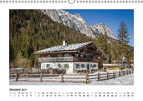 Charming Country Houses 2017: Discover the Most Beautiful Sides of Country Life with its Romantic Houses and Gardens (Calvendo Places)