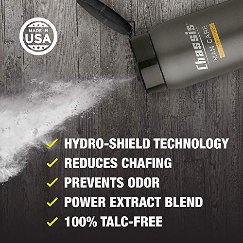 Chassis Premium Body Powder for Men, Aroma Original Fresco...