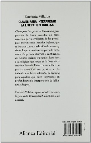 Claves para interpretar la literatura inglesa (El Libro Universitario - Manuales)