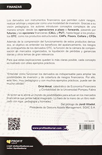 Comprender los productos derivados: Futuros, opciones, productos estructurados, caps, floors, Collars, CFDS (Finanzas)