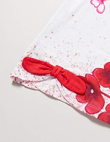 Desigual TS_Londres Camiseta, Blanco (Blanco 1000), 116 (Talla del Fabricante: 5/6) para Niñas