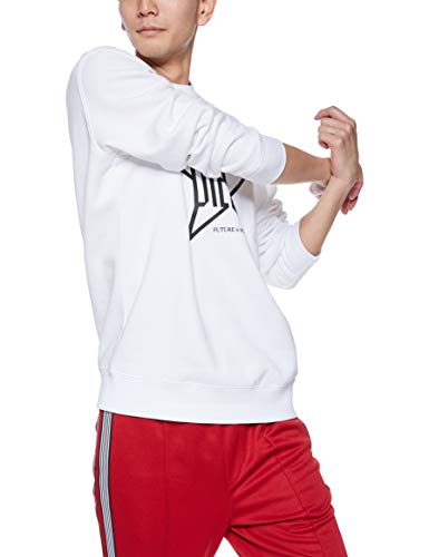 Diesel S-Gir-ya Sweat-Shirt Sudadera, Blanco (Bright White 100), Large para Hombre