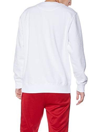 Diesel S-Gir-ya Sweat-Shirt Sudadera, Blanco (Bright White 100), Large para Hombre