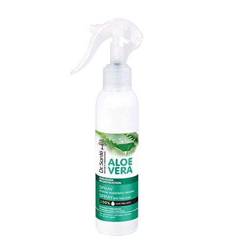 Dr Sante -Spray Anticaída Cabello, Pelo Natural Aloe Vera y  Queratina (Keratina) con Cerámidas Naturales sin Sulfatos ni Parabenos de 150ml