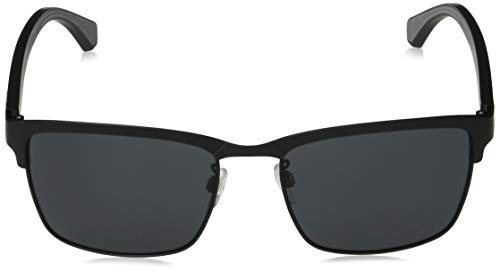 Emporio Armani 0EA2087 Gafas, Black/Smoke, 56/18/142 Unisex Adulto