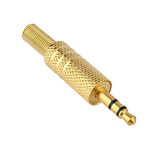 En stock5 Piezas 3.5 mm 3 Polos estéreo Macho Jack Conector Conector Pieza de Soldadura para Venta al por Mayor de Auriculares - como Muestra la Imagen