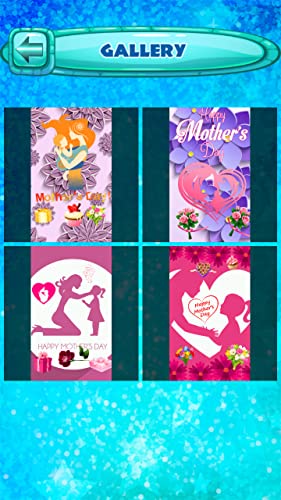 Etiquetas engomadas del día de madres
