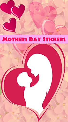 Etiquetas engomadas del día de madres