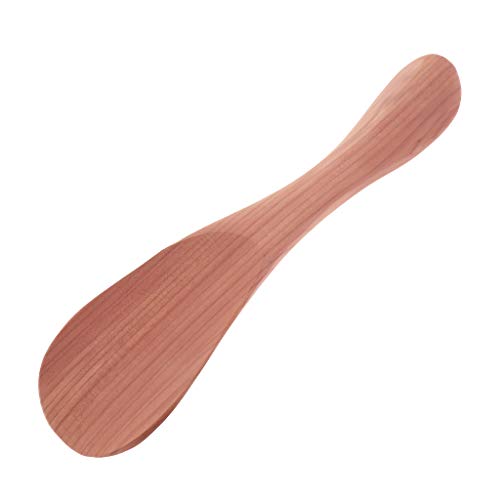 F Fityle Calzador de Zapatos de Madera Levantador de Calzado Ligero Duradero Herramientas de Ayuda de Vestirse - Cedro, 22cm