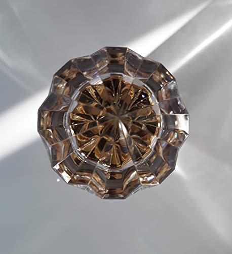 Frasco de perfume de cristal vacío, con atomizador, recargable, 50 ml.