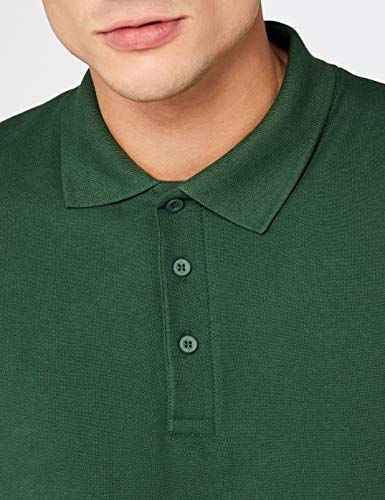 Fruit of the Loom 63-218-0, Polo para Hombre, Verde (Bottle Green), L