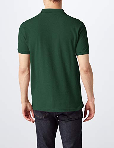 Fruit of the Loom Raglan Sleeve - Polo para hombre, color verde (bottle green), talla XX-Large