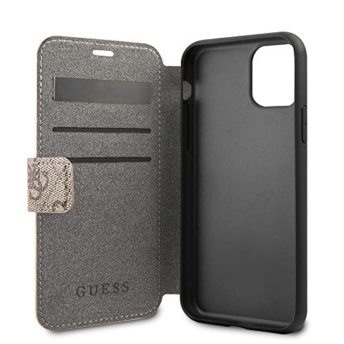 Guess GUFLBKSN614GB - Funda para iPhone 11, Color marrón