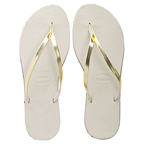 Havaianas You Metallic, Sandalias para Mujer, Dorado (Sand Grey/Light Golden), 37/38 EU